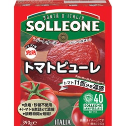トマトピューレ パッサータ うらごし完熟トマト 390g [トマトピューレ]
