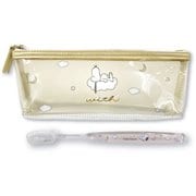 キャラクターグッズ SPCQ-256 PEANUTS スヌーピー 歯ブラシポーチ ドリーミーシリーズ ベージュ