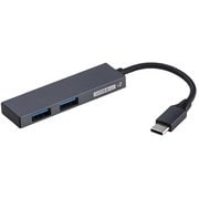 USB3.2 G1 Type-C 2ポート変換ハブ グレー UH-C3302GY