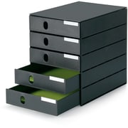 styroval pro(スティーロバルプロ) 5段レターケース ブラック STR14800090
