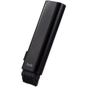 クリーナー ブラシ＆クロス 2Way 静電気除去ブラシ ブラック KBR-017AS