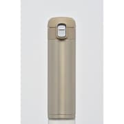オミット ワンタッチ栓スリムマグ 300ml ゴールド 真空断熱構造 保温&保冷対応 RH-1513