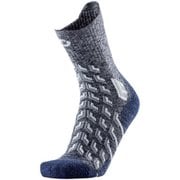 トレッキングクール クルー TREKKING COOL CREW T25-5350-001 41 03 グレー/ホワイト 35/38(22-24cm) [アウトドア ソックス ユニセックス]
