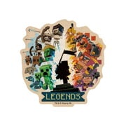 MINECRAFT Legends マインクラフトレジェンズ トラベルステッカー （1）LEGENDS [キャラクターグッズ]