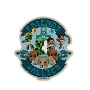 MINECRAFT Legends マインクラフトレジェンズ トラベルステッカー （5）FRIENDS AND ALLIES [キャラクターグッズ]