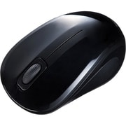 マウス Bluetooth 無線 ワイヤレス 静音 小型 ブルーLED 左右対称 3ボタン 抗菌 Bluetooth5.0 SIAA Ver.5.0規格 ブラック MA-BBSK315BK