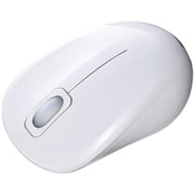 マウス Bluetooth 無線 ワイヤレス 静音 小型 ブルーLED 左右対称 3ボタン 抗菌 Bluetooth5.0 SIAA Ver.5.0規格 ホワイト MA-BBSK315W