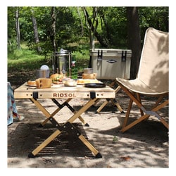ヨドバシ.com - RIOSOL wrt-table [ウッドロールトップテーブル