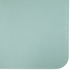 tablemat-pb [PUレザー テーブルマット シート 耐熱 100℃ アウトドア キャンプ オフィス デスク ダイニングテーブル ブルー]