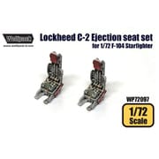WOLWP72097 1/72 F-104 スターファイター用ロッキード C-2 射出座席（ハセガワ、レベル用） [ディテールアップパーツ]