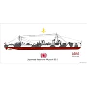 ABKS35002 1/350 日本海軍 駆逐艦 睦月 [組立式プラスチックモデル]