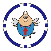 X-768（270） [ポーカーチップ ピッグ]