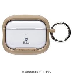 iFace Reflection AirPods Pro（Pro 2/第1世代）用 ポリカーボネート クリアケース ベージュ 41-954959