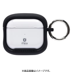 iFace Reflection AirPods（第3世代）用 ポリカーボネート クリアケース ブラック 41-955000