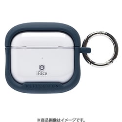 iFace Reflection AirPods（第3世代）用 ポリカーボネート クリアケース ネイビー 41-955017