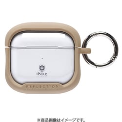 iFace Reflection AirPods（第3世代）用 ポリカーボネート クリアケース ベージュ 41-955024
