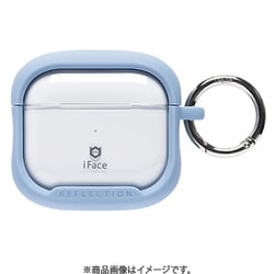 iFace Reflection AirPods（第3世代）用 ポリカーボネート クリアケース ペールブルー 41-955031