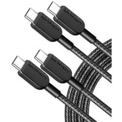 Anker 310 高耐久ナイロン USB-C ＆ USB-Cケーブル 1.8m 2本セット B81E6011