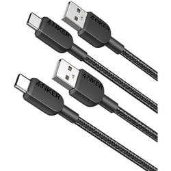 Anker 310 高耐久ナイロン USB-A ＆ USB-Cケーブル 0.9m 2本セット B81G5011