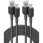 Anker 310 高耐久ナイロン USB-A & USB-Cケーブル 3.0m 2本セット B81G7011