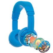 キッズ用ワイヤレス対応ヘッドホン BuddyPhones Play+ クールブルー BT-BP-PLAYP-BLUE