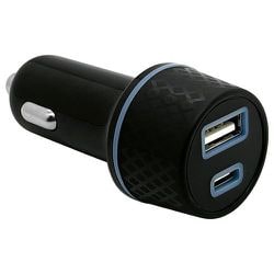 DC充電器 PD PPS対応 パワーデリバリー 急速充電 高速充電 Type-C Power Delivery Type-A 合計32W ブラック RDCCA32W01BK