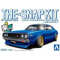 ザ・スナップキット No.18-SP4 1/32 ニッサン C110スカイラインGT-R カスタム（メタリックブルー） [組立式プラスチックモデル 2025年4月再生産]