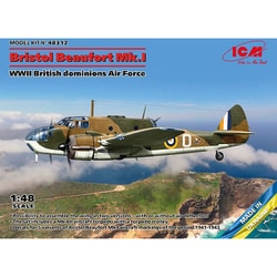 ICM 48312 1/48 イギリス領空軍 ブリストルボーフォート Mk.I [組立式プラスチックモデル]
