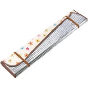 CSUS1 [サンシェード くまのがっこう 130cm×68cm 蛇腹式 アルミコーティング断熱材 吸盤式]