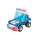 働くブロックコレクション 窓付パトカー [ブロック玩具]
