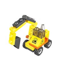 働くブロックコレクション ショベルカー [ブロック玩具]
