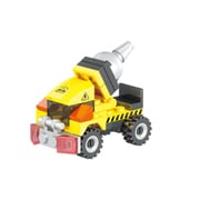 働くブロックコレクション ミキサー車 [ブロック玩具]