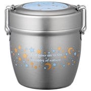 星柄 抗菌 真空ステンレス丼ジャー 550ml STLBD6AG