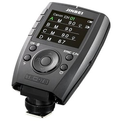 ワイヤレストリガー TR-Q7II（S） JINBEIストロボ用送信機 J412