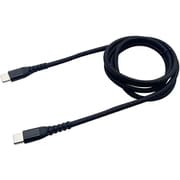 Type-C⇒Type-C タフケーブル 1.0m 3A対応 ブラック AS-589BK