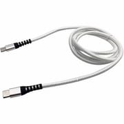 Type-C⇒Type-C タフケーブル 1.0m 3A対応 シルバー AS-589SV