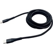 Type-C⇒Type-C タフケーブル 1.5m 3A対応 ブラック AS-593BK