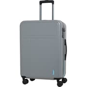 スーツケース Mサイズ 旅行日数目安:5~6泊 55L/拡張時63L TSAロック搭載 ネイビー EB-0863-56 グレー