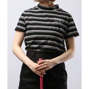 CECIL CGS2329TEBK-2 [ランダムボーダーモックネック]
