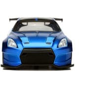 ワイルドスピード FB 1/32 ダイキャストミニカー 2009 Nissan Ben Sopra GT-R R35-Free Rolling Primer Candy Blue W/Black Stripes [ダイキャストミニカー]