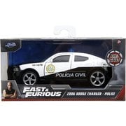 ワイルドスピード FB 1/32 ダイキャストミニカー Fast 5 2006 Dodge Charger Police Car [ダイキャストミニカー]