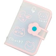 HH-458 韓国っぽ PVCカードホルダー アニマル ピンク [コレクション用品]
