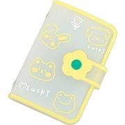 HH-459 韓国っぽ PVCカードホルダー アニマル イエロー [コレクション用品]
