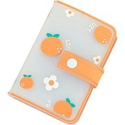 HH-466 韓国っぽ PVCカードホルダー フルーツ オレンジ [コレクション用品]