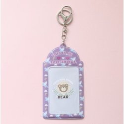 HH-434 韓国っぽ 推しフォトホルダー LoveThing 紫 [コレクション用品]