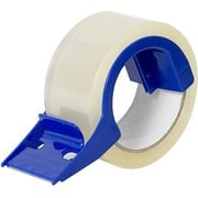 透明OPP 荷造り用粘着テープ 65ミクロン カッター付き 約幅48mm×長さ50m #PP659