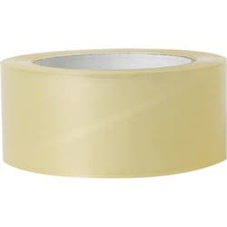 厚手 透明 OPP 荷造り用粘着テープ 90ミクロン 約幅48mm×長さ50m #PP901