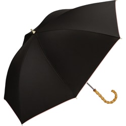 日傘 晴雨兼用 Wpc. 遮光インサイドカラー 50cm 手開き式 完全遮光・完全UVカット ブラック 81-11949-101BK