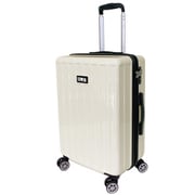 スーツケース 旅行日数目安：1～2泊 35L TSロック搭載 19インチキャリー オフホワイト 0411484