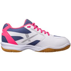 【美品】YONEX バドミントンシューズ ホワイト/ピンク　サイズ24.5 YONEX バドミントンシューズ ホワイト/ピンク 24.0センチ - メルカリ